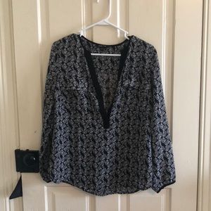 Black and grey Blouse